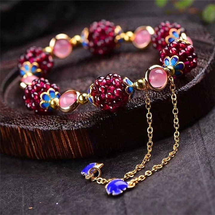Bracelet Natural Stone Berries