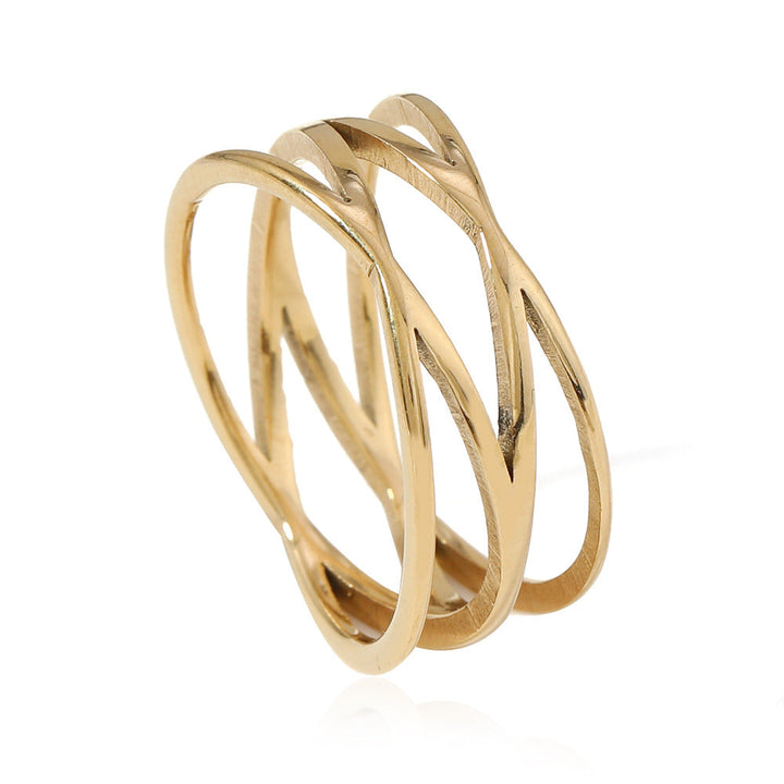 Vintage gold wire ring